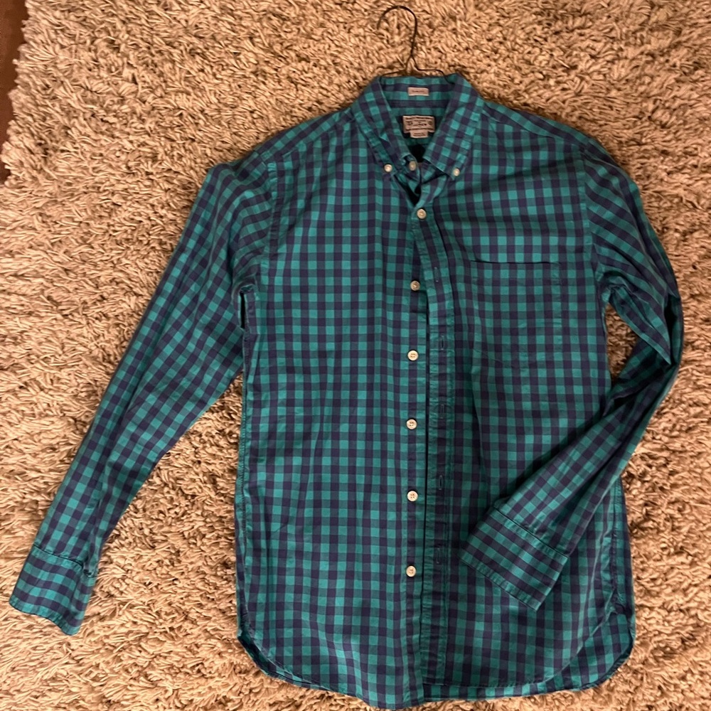 J crew button up